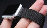 Apple Watch Strap Stainless Steel Milanese Loop- Black - Image 3