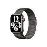 Apple Watch Strap Stainless Steel Milanese Loop- Black