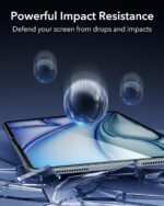 ESR Screen Protector providing serious protection against scratches and cracks for iPad Air
