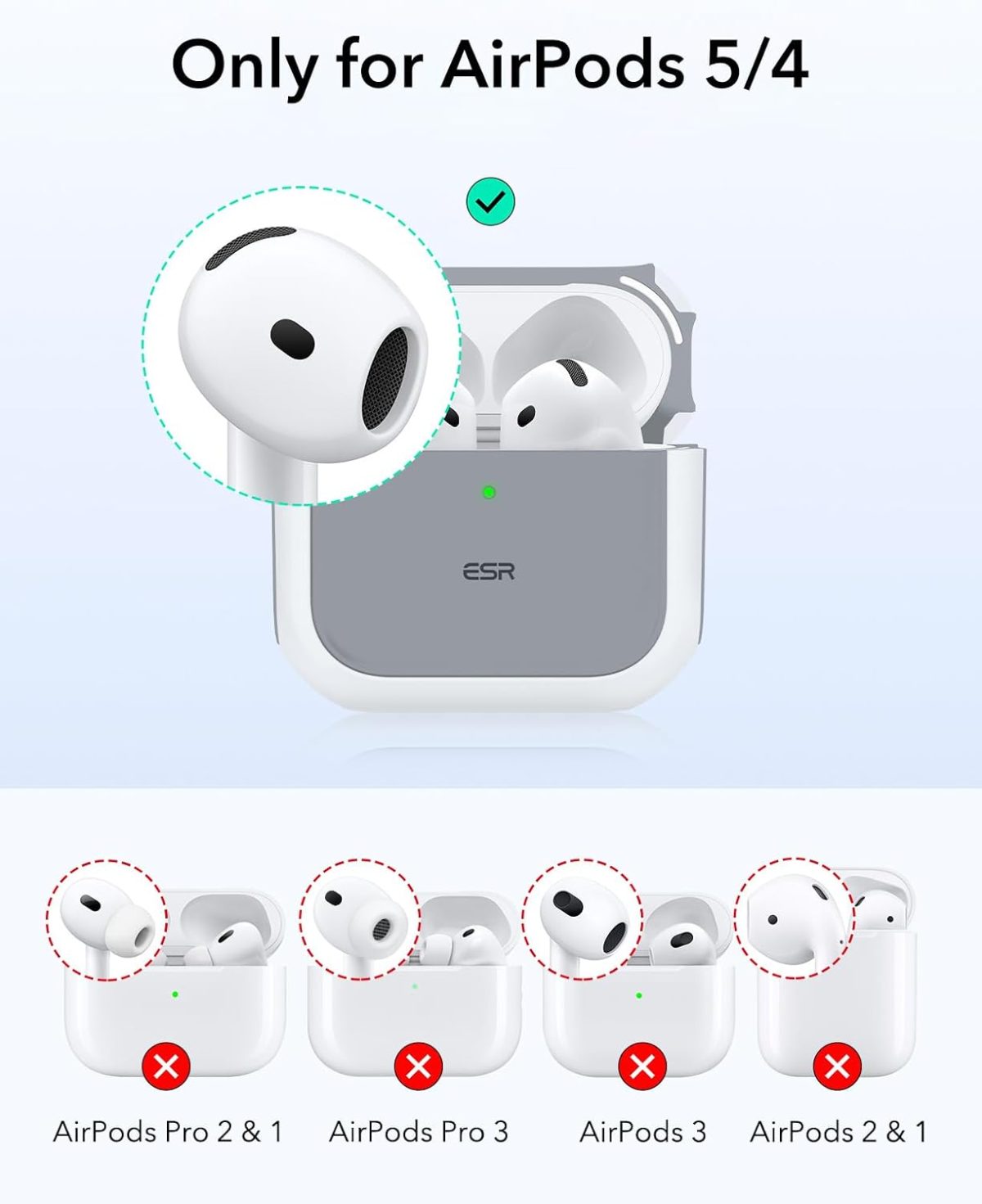 ESR for AirPods 5, AirPods 4 Case