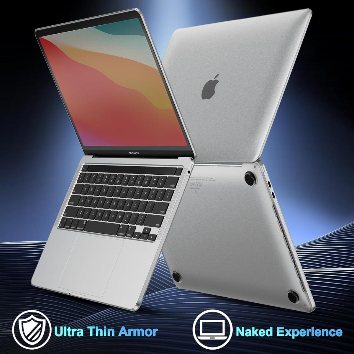 WiWU iShield Ultra Thin Protective Hard Shell Case for MacBook Air M1 13.3 Inch 2020 - Image 3
