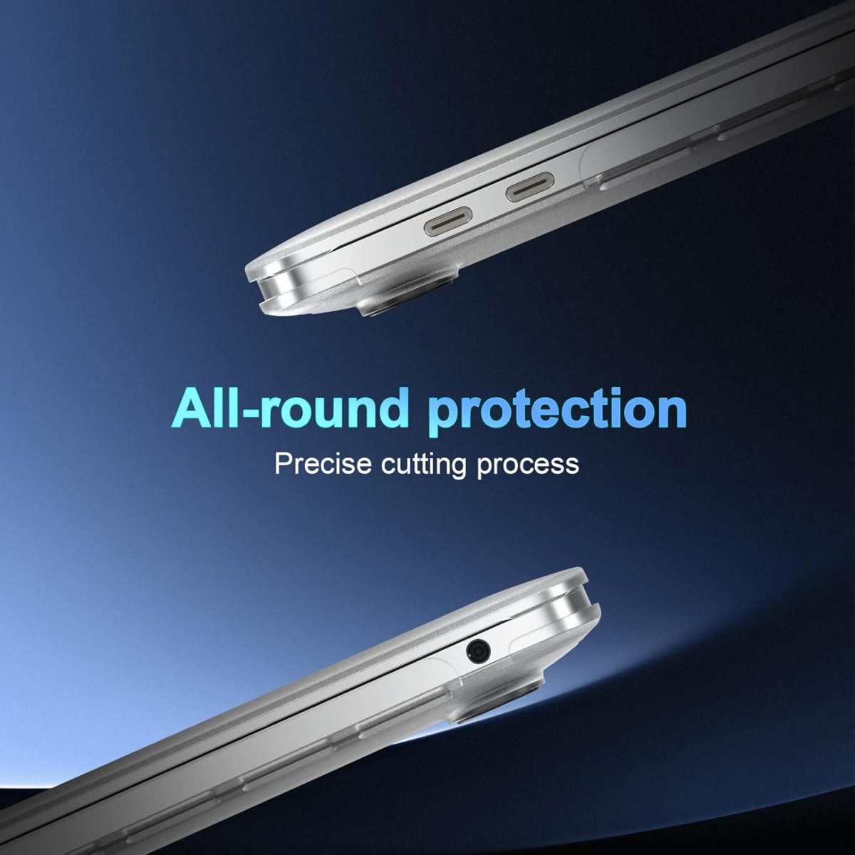 WiWU iShield Ultra Thin Protective Hard Shell Case for MacBook Air M1 13.3 Inch 2020 - Image 6