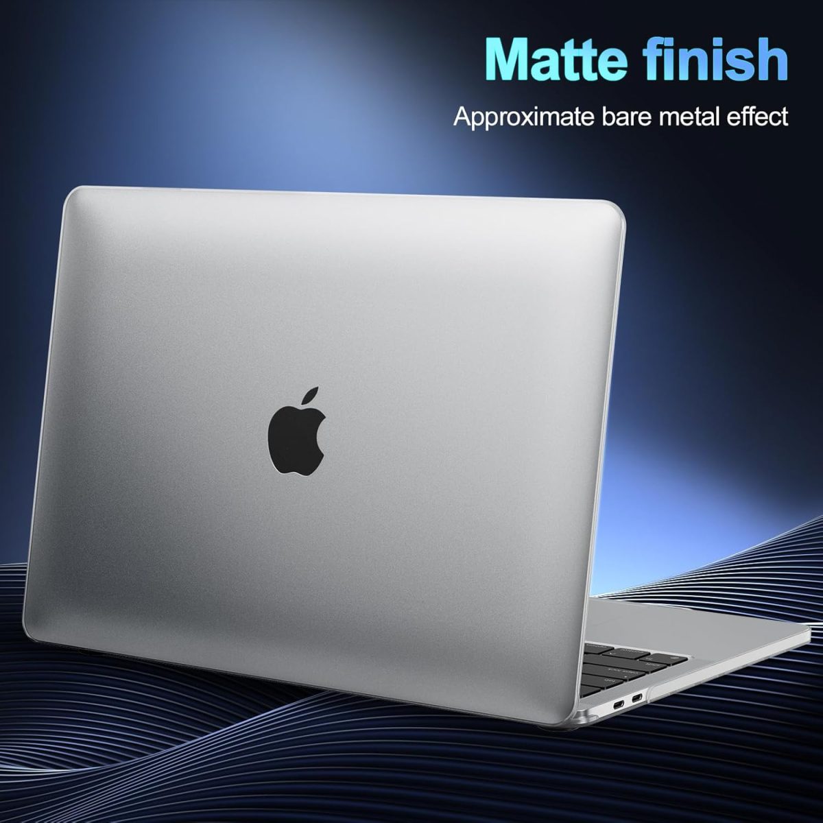 "WiWU iShield Ultra Thin Hard Shell Case for MacBook Air M1 in Matte finish.