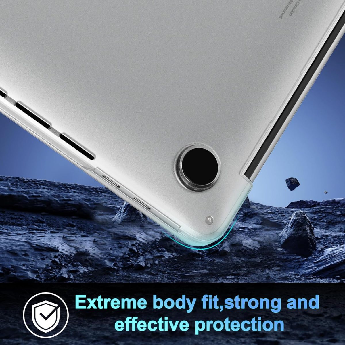 WiWU iShield Ultra Thin Protective Hard Shell Case for MacBook Air M1 13.3 Inch 2020 - Image 4