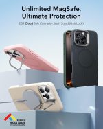 ESR Cloud Silicone Case with Stash Stand for iPhone 16 Series - Image 4