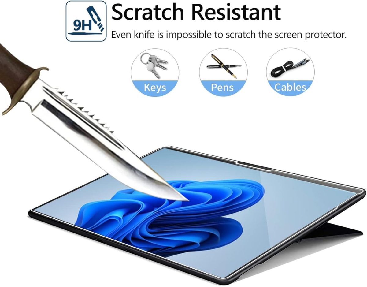 Vmax Tempered Glass Screen Protector for Surface Pro 11/Pro 9/Pro 10/Pro 8/Pro X 13 Inch - Image 7
