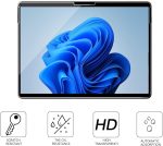 Close-up of the Vmax screen protector highlighting its 9H scratch-resistant tempered glass surface