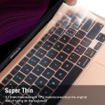 WiWU Keyboard Cover for MacBook Air M1, ultra-thin and transparent.