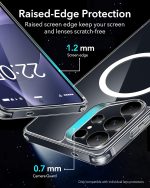 ESR Classic Hybrid Case with MagSafe For Samsung Galaxy S25 Series- Clear - Image 5