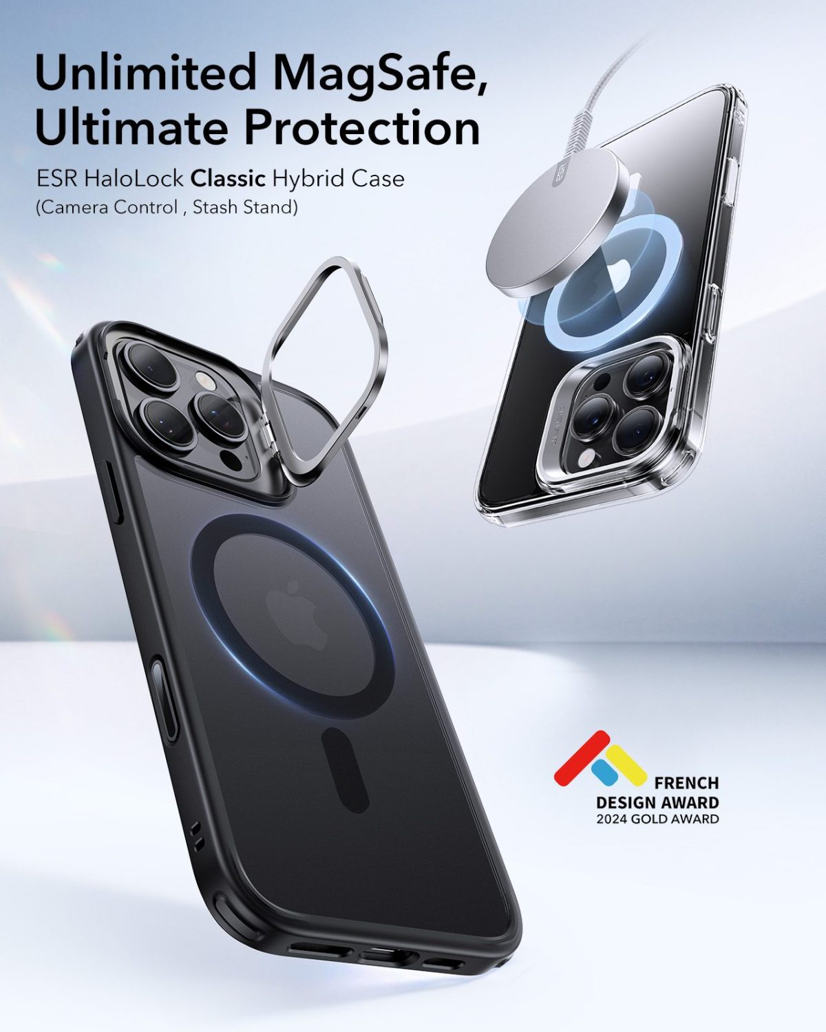 ESR iPhone 16 Pro Max Case with Camera Control Button