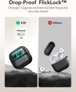 ESR AirPods 5 (2026), AirPods 4 (2024) Pulse FlickLock Magnetic Case - Image 8