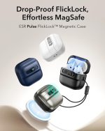ESR AirPods 5 (2026), AirPods 4 (2024) Pulse FlickLock Magnetic Case - Image 9