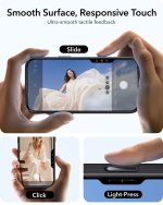 ESR Classic Stash Stand Case with Camera Control Button for iPhone 16 Series (Clear Black) - Image 5