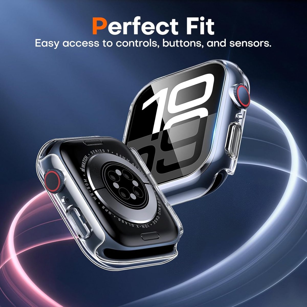 ANANK Apple Watch Series 11/10 Case with Screen Protector