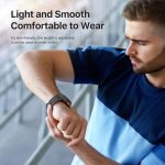 Athletic magnetic strap with secure fit