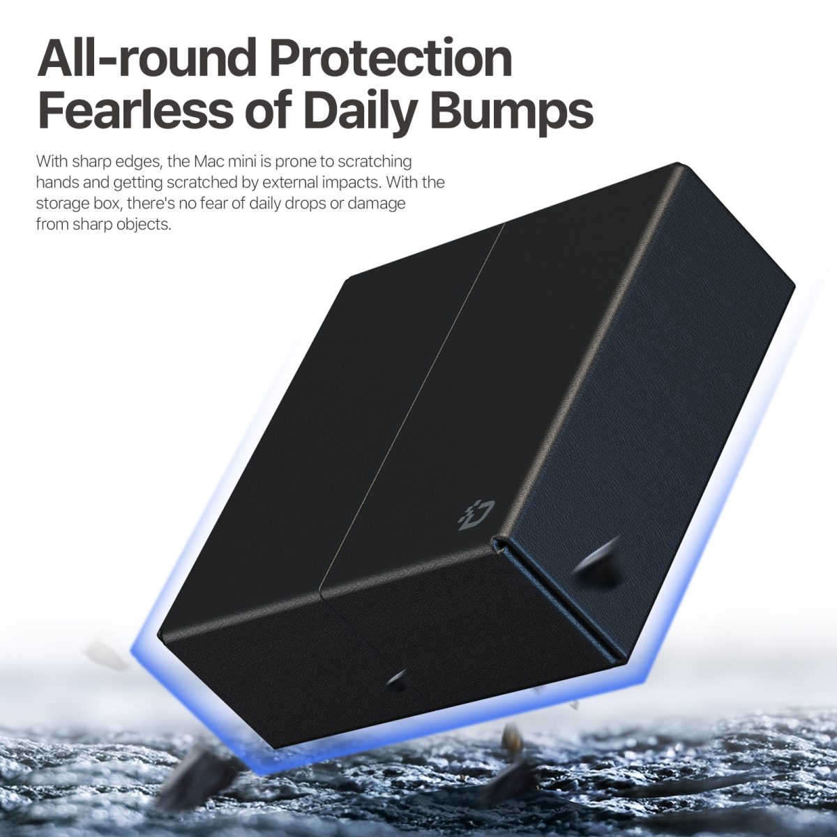 Soft Lining Interior of DUXDUCIS Mac mini Box