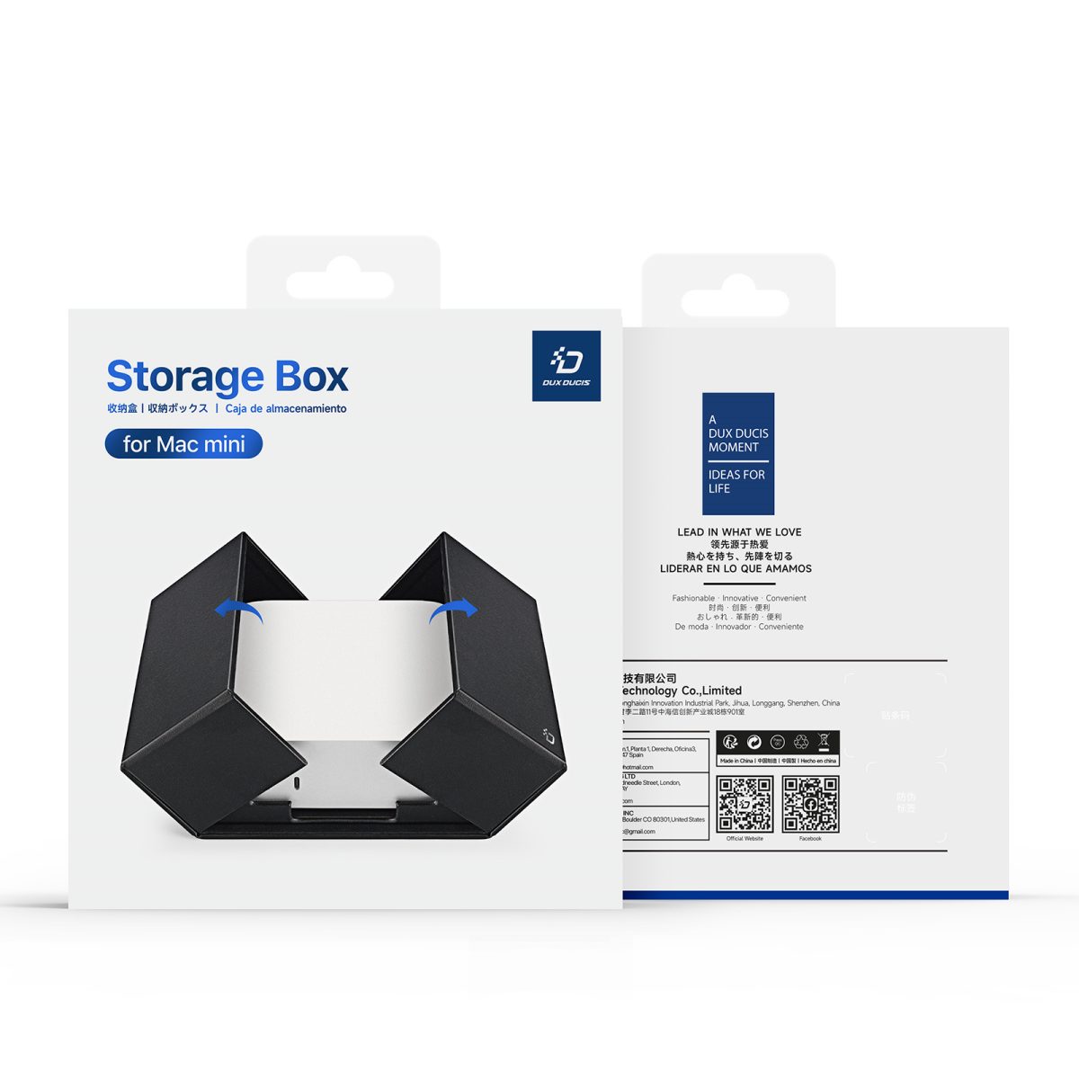 DUXDUCIS Storage Box for Mac mini M4 / M4 Pro – Magnetic Closure, Portable, Scratch Resistant - Image 10