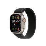 COTECi Apple Watch Trail Loop Black/Grey- Woven Nylon Strap 42-49mm