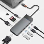 WiWU Linker 921 9-in-1 USB-C Hub full view