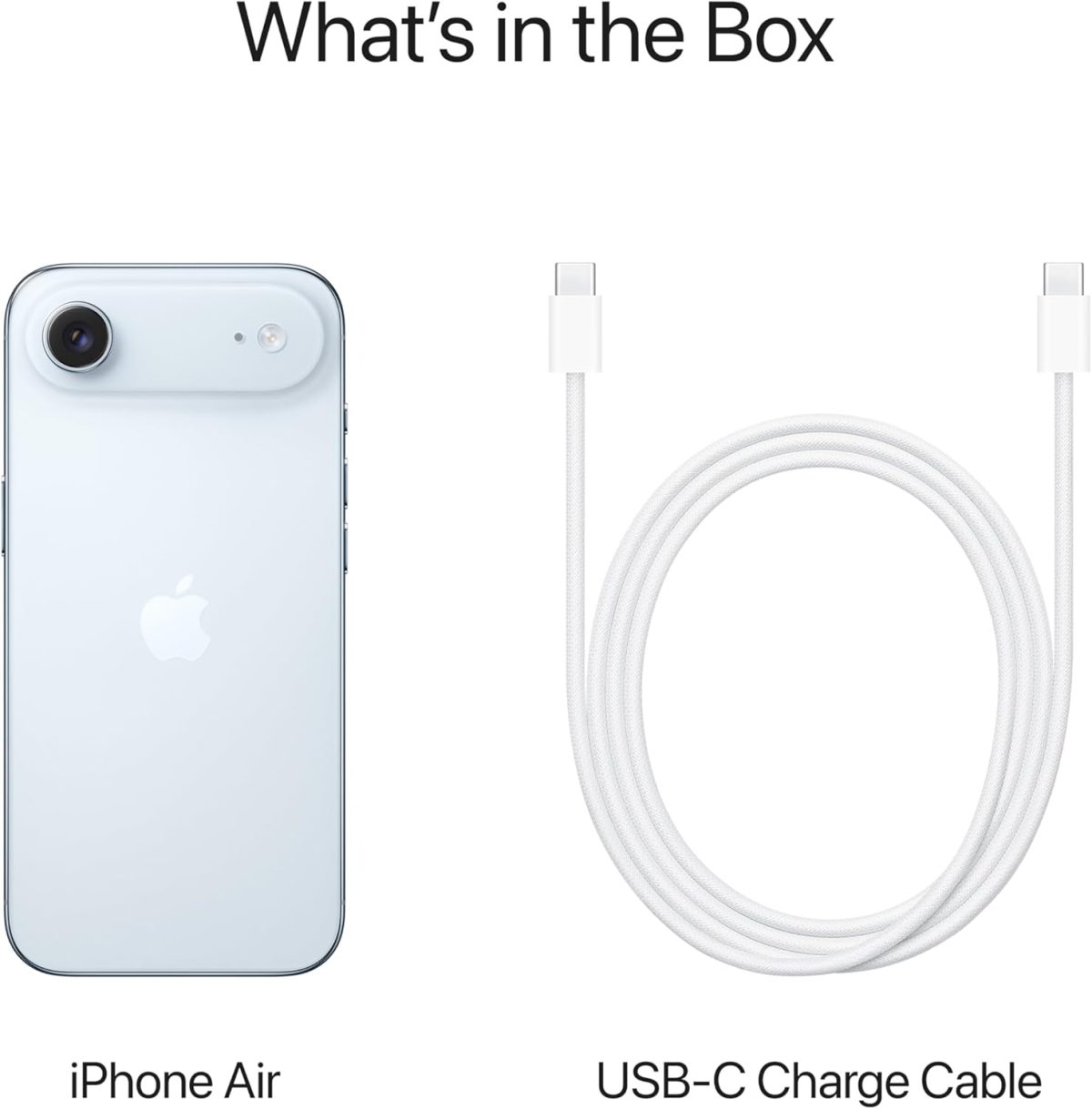 Whats in the box of iPhone Air