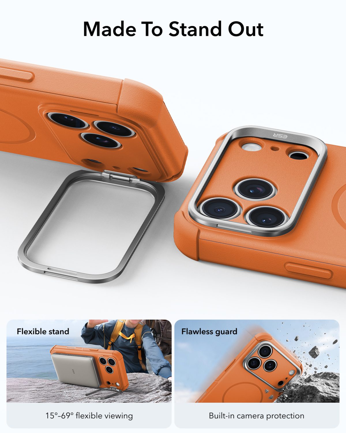 ESR Cyber Tough iPhone 18 & 17 Series Magnetic Case