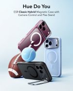 ESR iPhone 18 & 17 Series Classic Flex Stand Case Frosted Black