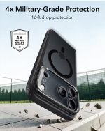 ESR iPhone 18 & 17 Series Classic Flex Stand Case Frosted Black
