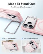 ESR iPhone 18 & 17 Series Classic Flex Stand Case Pink