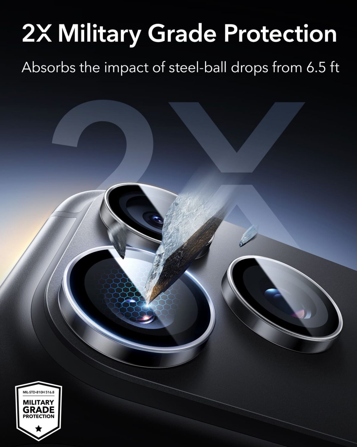 ESR iPhone 18 Pro18 Pro Max Armorite Camera Lens Protector Price in BD