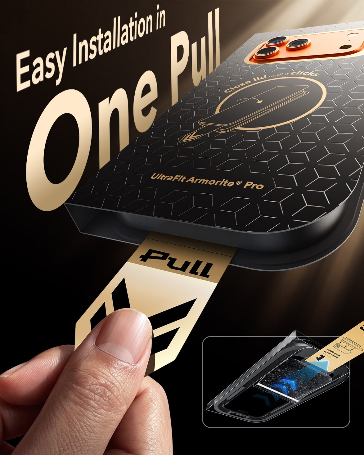 ESR UltraFit Armorite Pro Screen Protector iPhone 18 & 17 Series