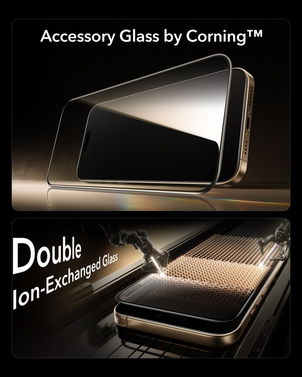 ESR Armorite Pro Screen Protector Front View