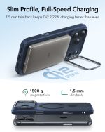 ESR iPhone 17 Case Frosted Blue MagSafe Compatibility