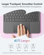 iPad 11th Gen Keyboard Case with Trackpad