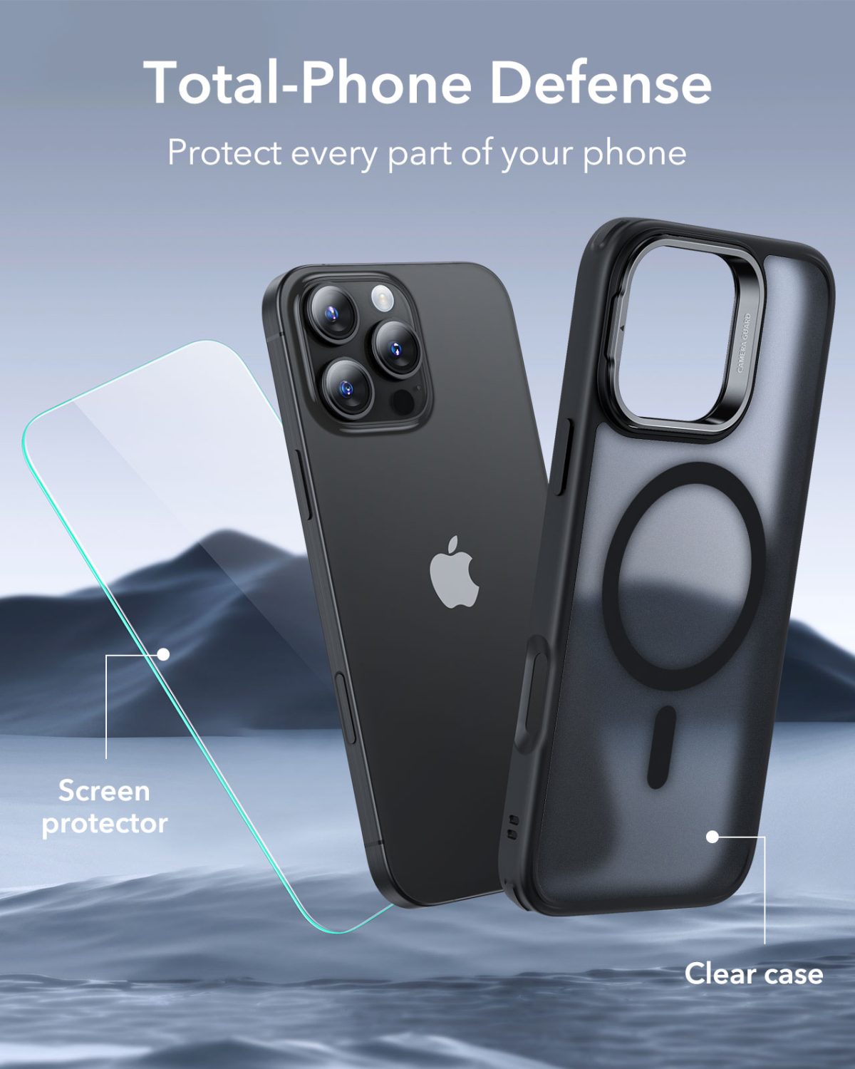 ESR iPhone 16 Pro Max Case Price in Bangladesh with Screen Protector