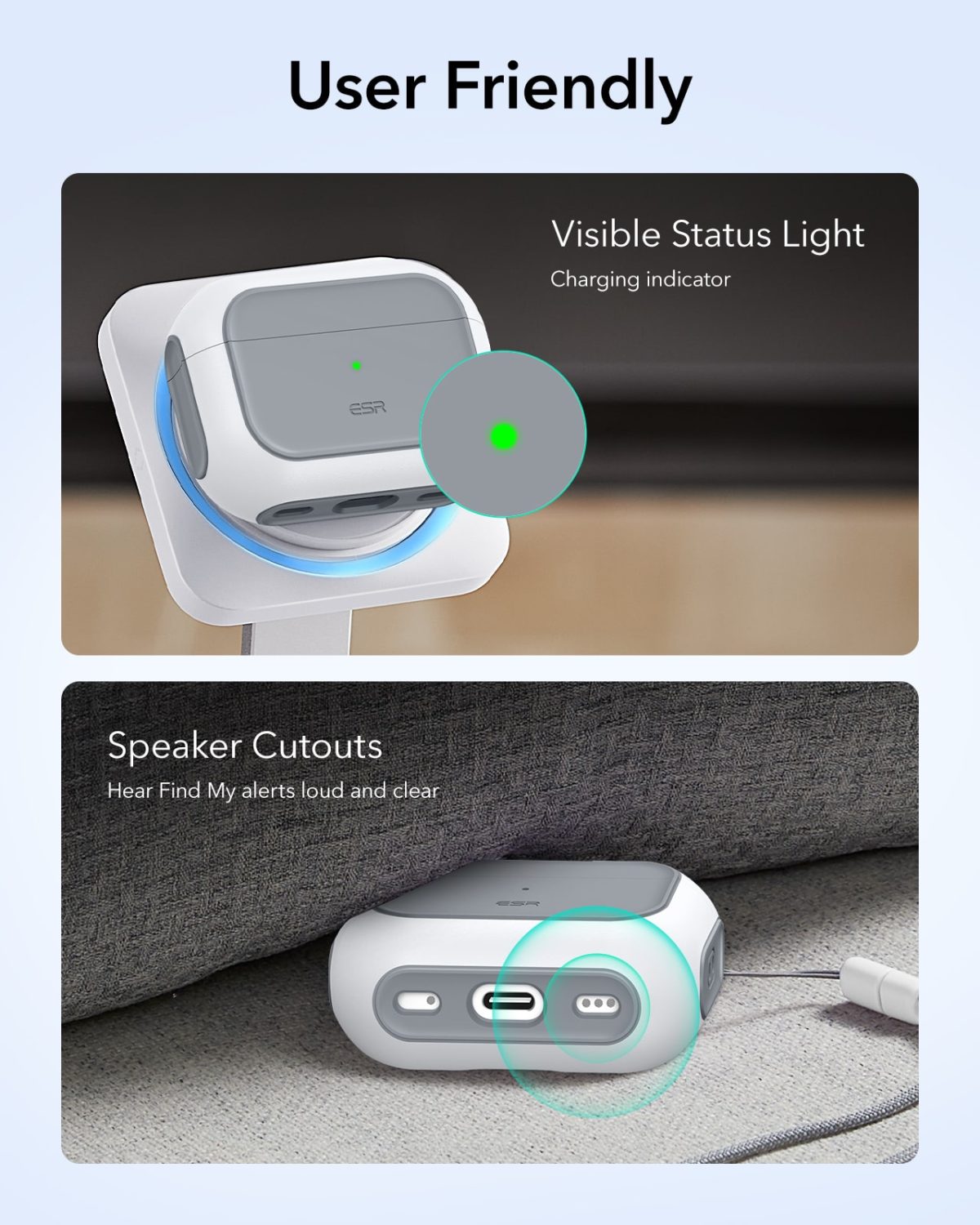 ESR AirPods Pro 3 MagSafe Charging Compatible Case