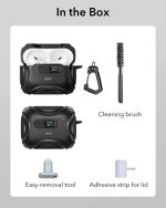 ESR AirPods Pro 3 Case 2025 Easy Open Design with Latch