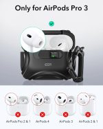 ESR AirPods Pro 3 Case 2025 Easy Open Design with Latch
