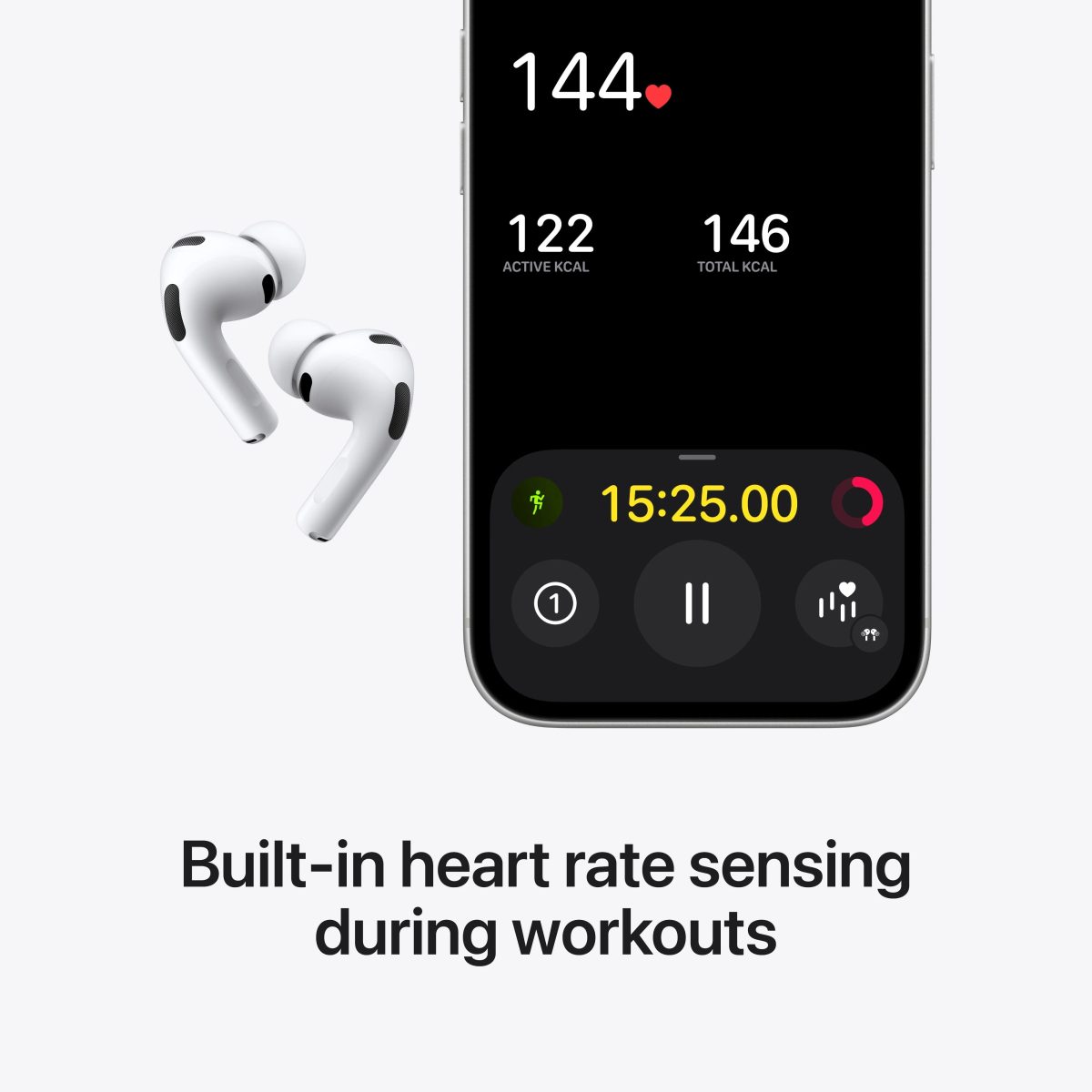 AirPods Pro 3 Heart Rate Sensing and Workout Tracking
