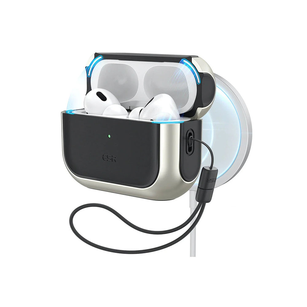 ESR Orbit Hybrid AirPods Pro 3 Case- Titanium