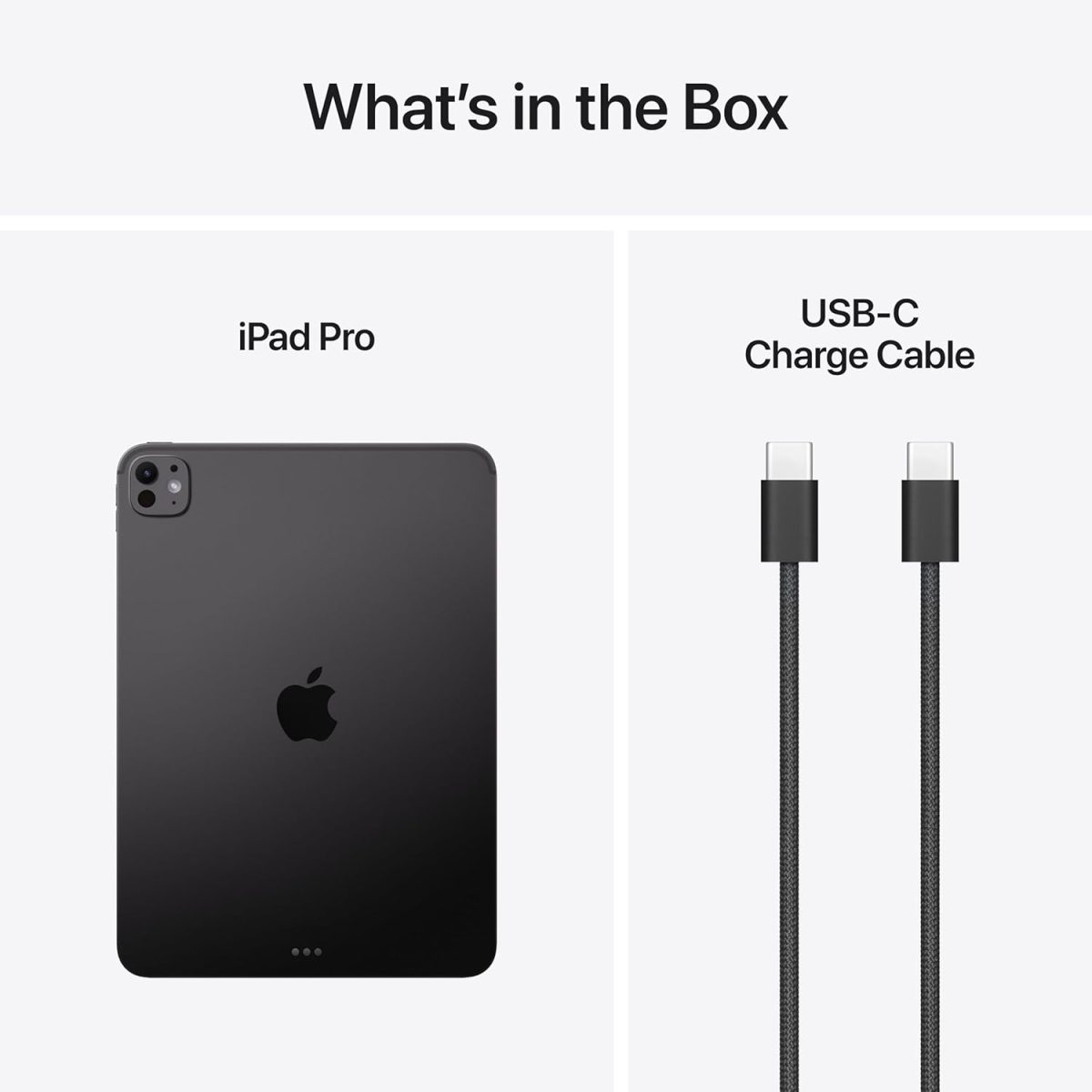 iPad Pro M5 11 Inch with Type C to C Cable and Adapter