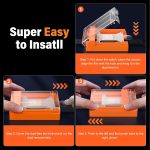 ANANK Apple Watch 46mm Screen Protector Easy Installation