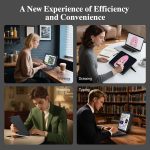 Magnetic Keyboard Case with writing, reading, Drawing and typing mode