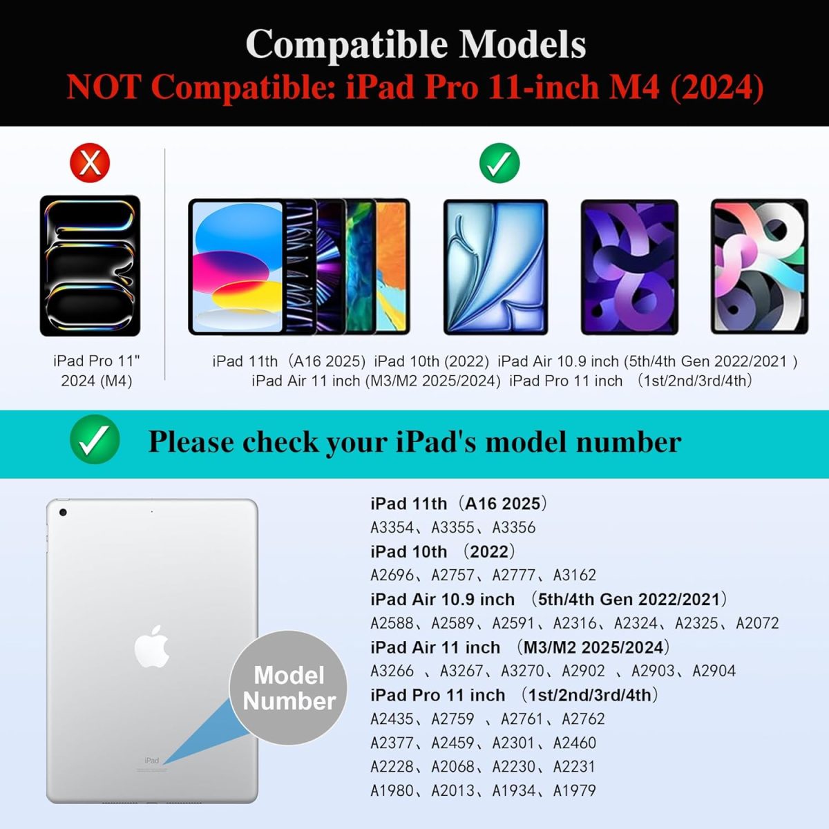 iPad 11th Gen Magnetic Keyboard Case