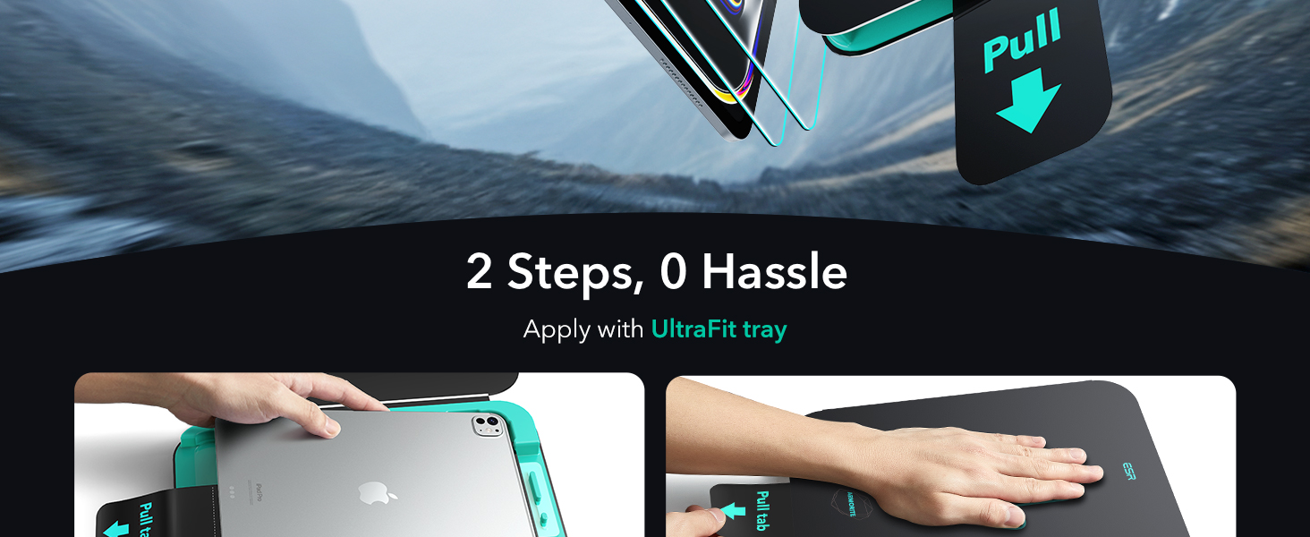 ESR Ultrafit Screen Protector for iPad Pro M5/M4