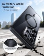 ESR Case for Samsung S26 Ultra- Classic Hybrid with MagSafe- Clear Black Color