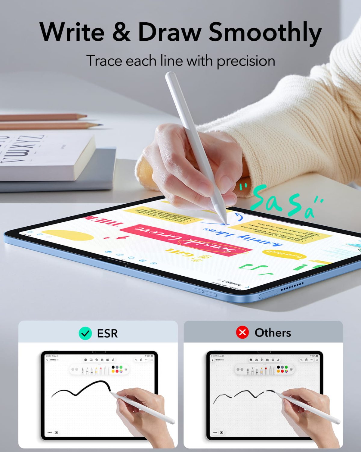 ESR iPad 11th Gen paper feel screen protector