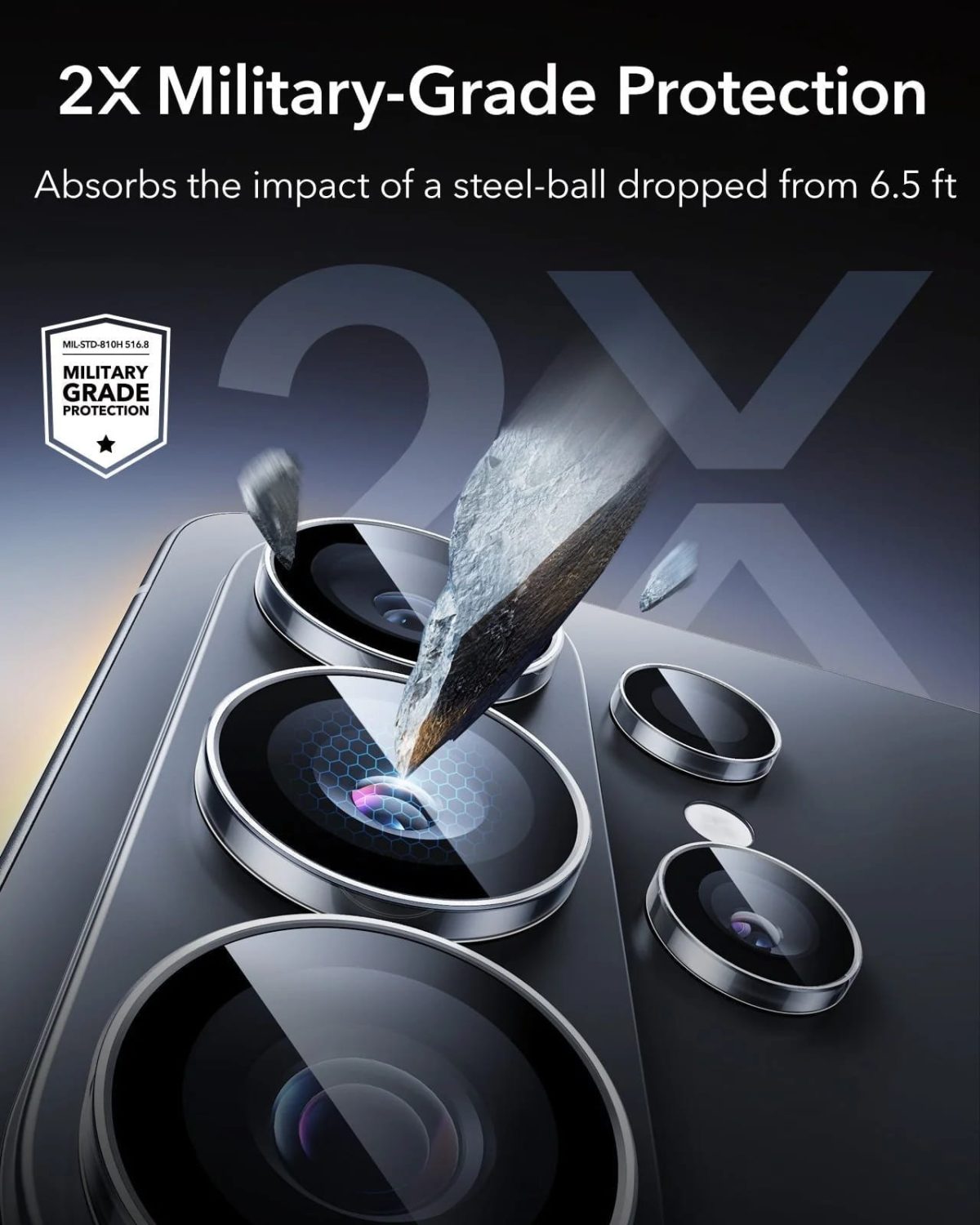 ESR Samsung S26 Ultra camera lens protector