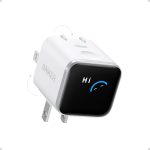 Anker Nano 45W USB-C Wall Charger with Smart Display- White