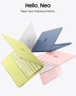 WIWU MacBook Neo case in Frost Citrus available at GadgetBD