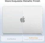 WIWU MacBook Neo case anti yellowing transparent frost clear material